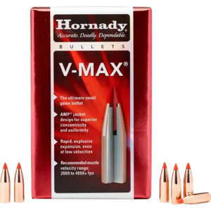 Hornady 22440 V-Max  6mm .243 87 gr V Max 100 Per Box/ 25 Case