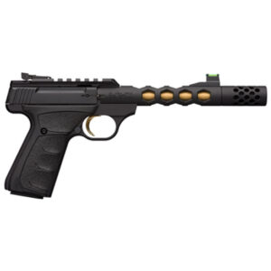 BRO BUCK MARK PLUS VIS BLK/GOLD 22LR 5.8 SR