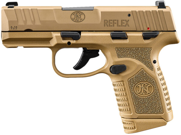 FN REFLEX 9MM 3.3 MS FDE 11RD 15RD