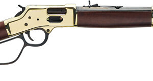 HENRY BIG BOY BRASS 44MAG/SPL - SIDE GATE 20" LARGE LOOP WLNT