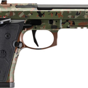 BERETTA 92XI SAO FS 9MM 4.7" - 18RND FLECTARN CAMO 2 MAGS