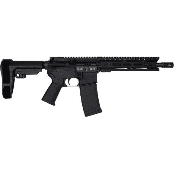 Diamondback Firearms Carbon DB-15 5.56 NATO Semi-Auto Pistol - Black | 10" Threaded Barrel | SBA3 Arm Brace | 1x30rd Mag
