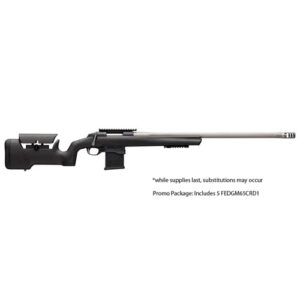 X-BOLT TARGET MAX RIFLE PROMOTION - BLACK, 6.5 CREEDMOOR, 26" BBL, 10/RD