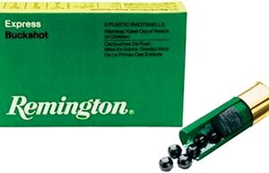 Remington Express Buckshot - 12 Gauge 2.75" 27 Pellets #4 Shot