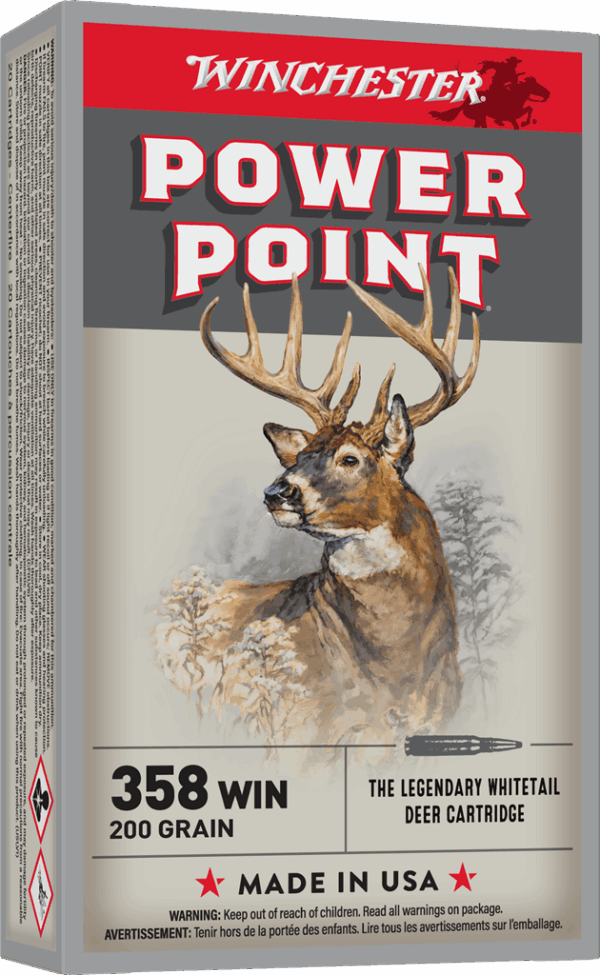 WINCHESTER SUPER X POWER POINT 358 WINCHESTER 200GR