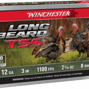 WINCHESTER LONGBEARD TSS 12 GA 3" #8  2-3/8 OZ 5 RD/BX 10 BX/CS