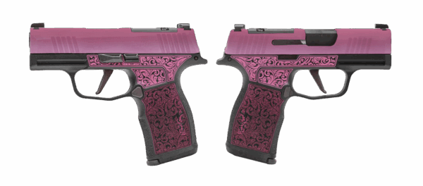 SIG SAUER P365X LADY BUG 9MM PSTL 3.1" BBL 2-12RD MAGS, OPTC PLTE COVER
