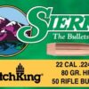 SIERRA BULLETS .22 CAL .224 - 80GR HPBT 50CT - Image 2