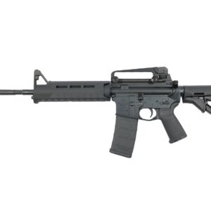Bushmaster M4 Patrolman's MOE AR15 Rifle - Black | 5.56NATO | 16" Barrel | Magpul MOE Furniture w/ Detachable Carry Handle | A2 Birdcage flash hider