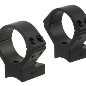 Talley 730735 Scope Mount/Ring Combo  Black Anodized 30mm Tube Fits X-Bolt Low Rings