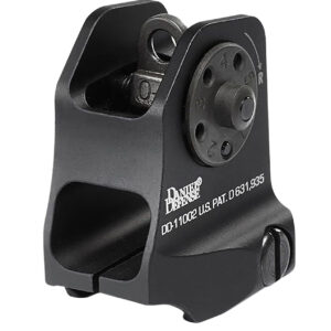 Daniel Defense 1906411002 A1.5 Fixed Rear Sight  Black Hardcoat Anodized Fixed Rear Sight