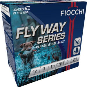 Fiocchi 123ST4 Flyway  12Gauge 3" 1 1/8oz 4Shot 25 Per Box/10 Case