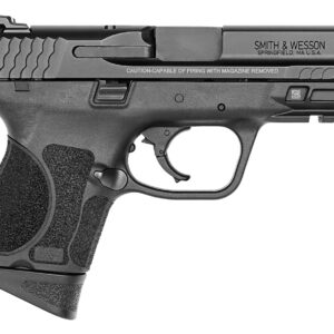 Smith & Wesson 12481 M&P M2.0  Sub-Compact 9mm Luger 12+1, 3.60" Black Armornite Stainless Steel Barrel & Serrated Slide, Matte Black Polymer Frame w/Picatinny Rail