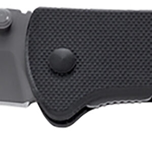 CRKT 6450K Drifter  2.88" Folding Plain Gray TiCN 8Cr14MoV SS Blade/Black G10 Handle Includes Pocket Clip