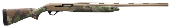 Winchester Repeating Arms 511290392 SX4 Hybrid Hunter 12 Gauge 28" 4+1 3" Flat Dark Earth Cerakote Rec/Barrel Woodland Camo Stock Right Hand (Full Size) Includes 3 Invector-Plus Chokes