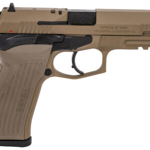 Bersa TPR9FDE TPR  Sports South Exclusive Full Size Frame 9mm Luger 17+1, 4.30" Black Steel Barrel, Flat Dark Earth Serrated Steel Slide  & Aluminum Frame w/Picatinny Rail, Ambidextrous