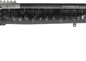 Christensen Arms CA10266H75261 ELR  6.5 Creedmoor 4+1 26" Target Profile Carbon Fiber Barrel, Black Nitride Finish, Black with Gray Webbing Stock