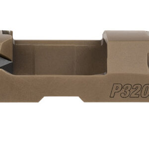Sig Sauer 8900953 P320  Sig P320 9mm Luger PVD Coyote Brown Stainless Steel Optic Ready Slide XRAY3 Suppressor Sights Compatible With ROMEO1 & ROMEO Pro