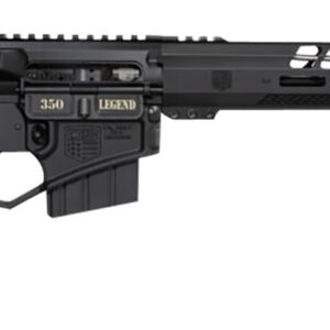 Diamondback DB1731T001 DB15  350 Legend 5+1/10+1 16" Nitride Treated Threaded Barrel w/Compensator, A3 Flattop Upper/DB-15 Black Gold Lower, 15" M-LOK Handguard, Magpul CTR Stock, MOE K2 Grip
