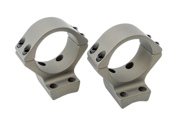 Talley SB750735 Scope Mount/Ring Combo  Smoked Bronze Cerakote 30mm Tube Fits X-Bolt High Rings