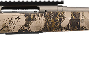 Savage Arms 32319 Axis 2 Pro 7mm-08 Rem 4+1 20" Gun Metal Bronze Cerakote Heavy Sporter Threaded Barrel & Picatinny Rail Carbon Steel Receiver, Fixed Western Camo Synthetic Stock, Right Hand