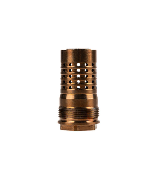 Q LLC RE-CB-1/2X28 Cherry Bomb Rear End 7.62 Steel 5/8"x24 Threads 1.71" OAL