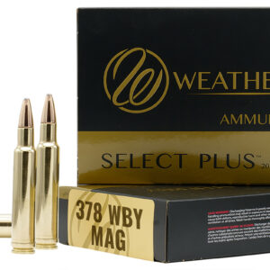 Weatherby B378270TSX Select Plus  378WthbyMag 270gr Barnes TSX Lead Free 20 Per Box/10 Case