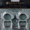 LEUPOLD RINGS RIFLEMAN 1" SEE- - THRU SILVER - Image 2