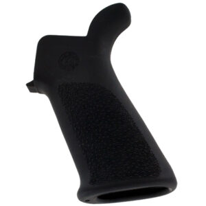 Hogue 15030 OverMolded Beavertail Cobblestone Black Rubber for AR-15, M16