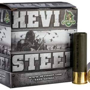 HEVI-Shot HS65004 HEVI-Steel  12Gauge 3.50" 1 3/8oz 4Shot 25 Per Box/10 Case