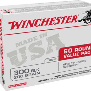 WINCHESTER USA 300 AAC 200GR - FMJ 60RD 4BX/CS