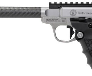 S&W SW22 VICTORY PF CENTER - 22LR 6" CARBON FIBER THREDED