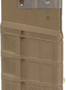 LANCER MAGAZINE L7AWM SR-25 - 7.62X51 25RD OPAQUE FDE