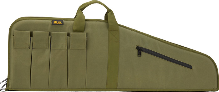 US PEACEKEEPER 40" MSR CASE BL - 4 MAG POUCHES 600 DENIER ODG