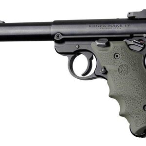 Ruger MKIV Rubber Grip with Finger Grooves OD Green