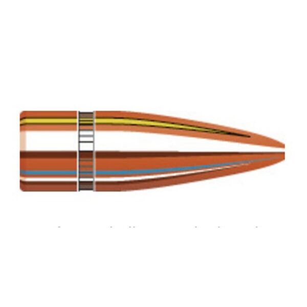 Hornady Traditional / FMJ Rifle Bullets .30 cal .308" 125 gr FMJ 100/rd