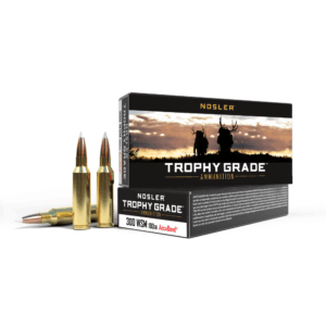 Nosler Accubond Trophy Grade Rifle Ammunition .300 WSM 180 gr PT 2950 fps 20/ct