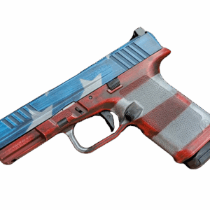 RUGER RXM 9MM PISTOL 4" AMERICAN FLAG O.R. 2-15RD MAGS - ORION EXCLUSIVE