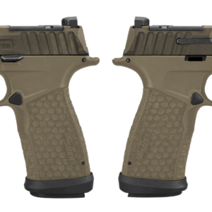SIG SAUER P365 FUSE TACTICAL 9MM 4.3" THREADED BBL, TWO TONE TAN O.R. 1-17RD, 2-21RD