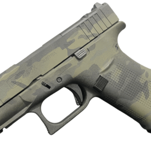GLOCK 43X MOS BLACK MULTI CAM FS 9MM PISTOL 3.39" FXD 5.5lb 2-10RD MAGS
