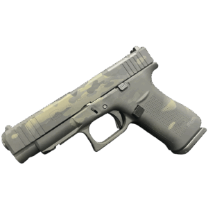 GLOCK 48 MOS BLACK MULTICAM 9MM PISTOL 4.01 FXD 5.5lb w/front rails 2-10RD  MAGS