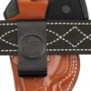 DESANTIS MAVERICK HOLSTER RH - OWB LEATHER S&W B-GUARD 380 TN - Image 2