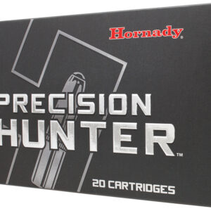 Hornady 80636 Precision Hunter  7mmRemMag 162gr Extremely Low Drag eXpanding 20 Per Box/10 Case