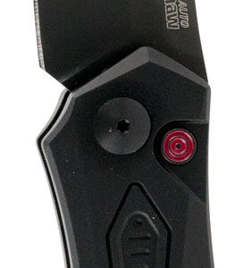 Kershaw 7800BLK Launch 6 3.75" Folding Drop Point Plain Black DLC CPM 154 SS Blade Black Anodized Aluminum Handle Includes Pocket Clip