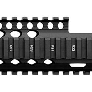 Daniel Defense 0100408030006 M4A1 FSP RIS II Handguard 12.25" 2-Piece, Free-Floating Style Made of 6061-T6 Aluminum with Black Anodized Finish & Picatinny Rail for AR-15