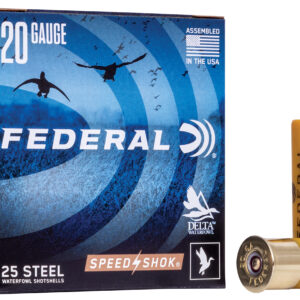 Federal WF2086 Speed-Shok  20Gauge 2.75" 3/4oz 6Shot 25 Per Box/10 Case