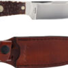 UNCLE HENRY KNIFE NEXT GEN - STAGLON 4.6" BLD W/LTHR SHTH - Image 2
