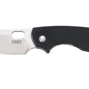 CRKT 5317 Pilar III 2.97" Folding Spear Point Plain Satin 8Cr13MoV SS Blade/ G10 Black/SS Handle Includes Pocket Clip