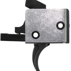 CMC Triggers 91505 Drop-In  Single-Stage Curved Trigger w/ 3-3.50 lbs Draw Weight, Large Pin model with Black Finish