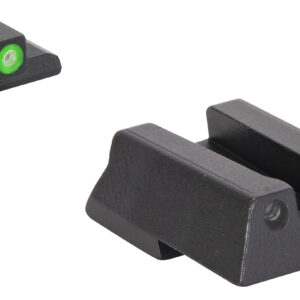 Meprolight USA 415453111 Hyper-Bright  Green Tritium Green Outline Front Sight-Green Tritium Black Outline Rear Sight HK VP9/HK45/HK45C